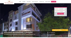 Desktop Screenshot of hotelsilverinnaurangabad.com